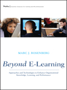 Beyond E-Learning By Marc J. Rosenberg